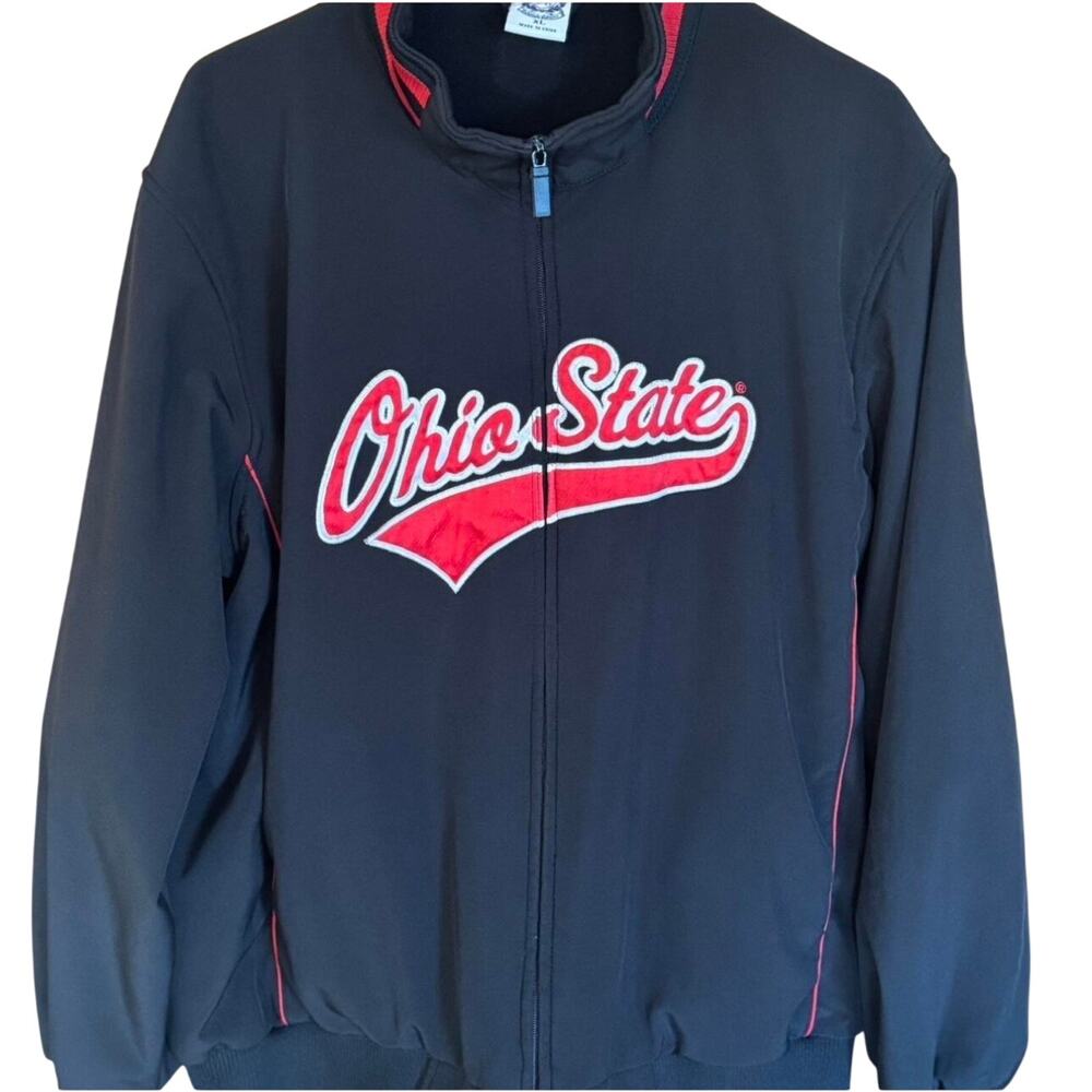 Vintage Ohio State varsity jacket full zip 
XL
